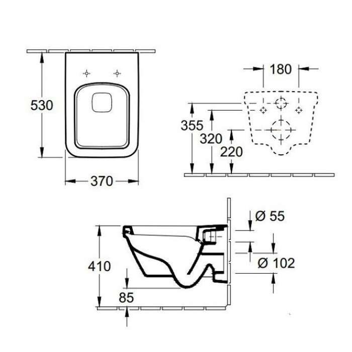 Инсталляционная система Grohe + подвесной унитаз с крышкой Soft Close (38772H10)